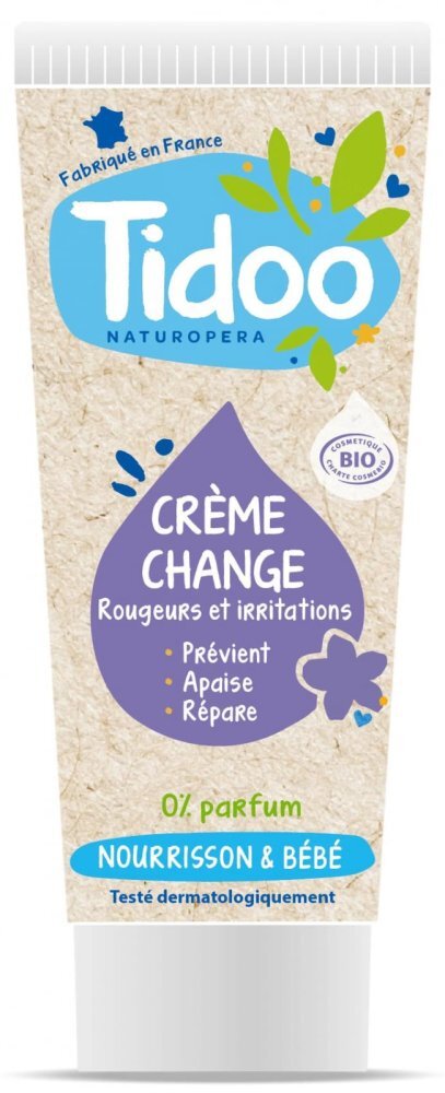 Tidoo Crema Bio reparatoare si protectoare zona scutec cu extract de galbenele 75g