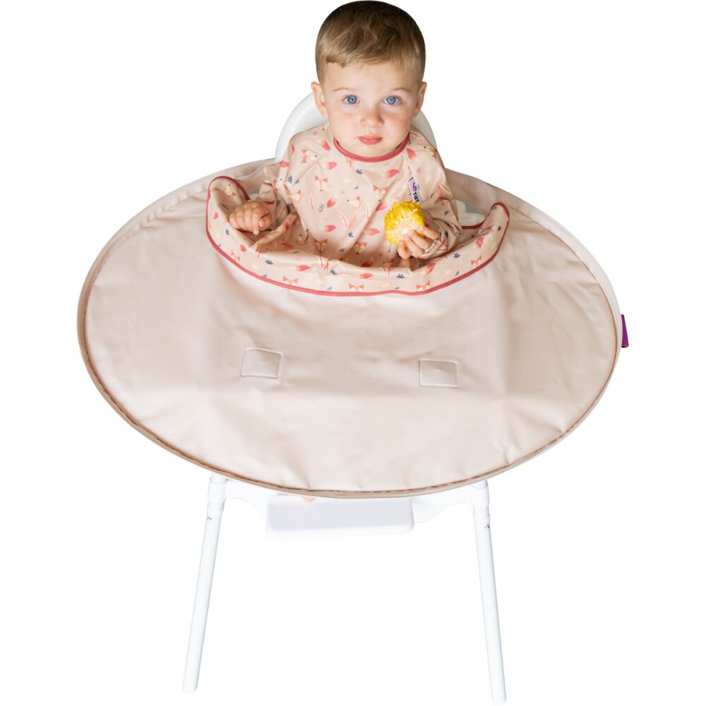 TIDY TOT Kit hranire Baveta si tava Vulpite