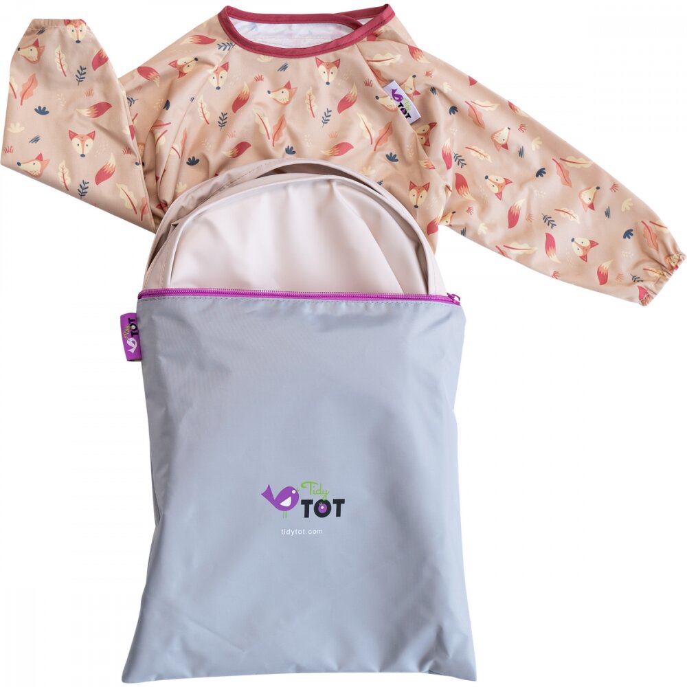 TIDY TOT Kit hranire Baveta si tava Vulpite