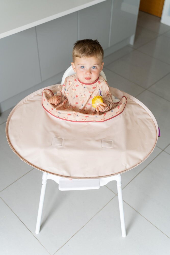TIDY TOT Kit hranire Baveta si tava Vulpite