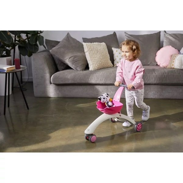 TINY LOVE Antepremergator si tricicleta 5 in 1 meadow days pinkwhite