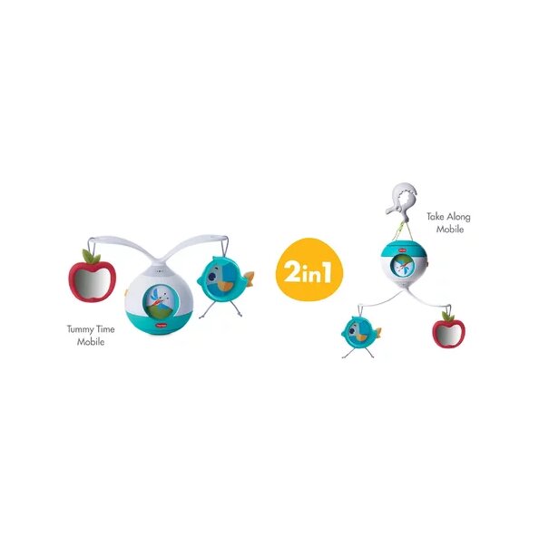 TINY LOVE Carusel muzical mobil 2 in 1 Tummy Time Meadow Days
