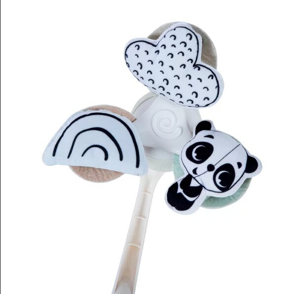 TINY LOVE Carusel Muzical Mobil Take Along Black White Decor