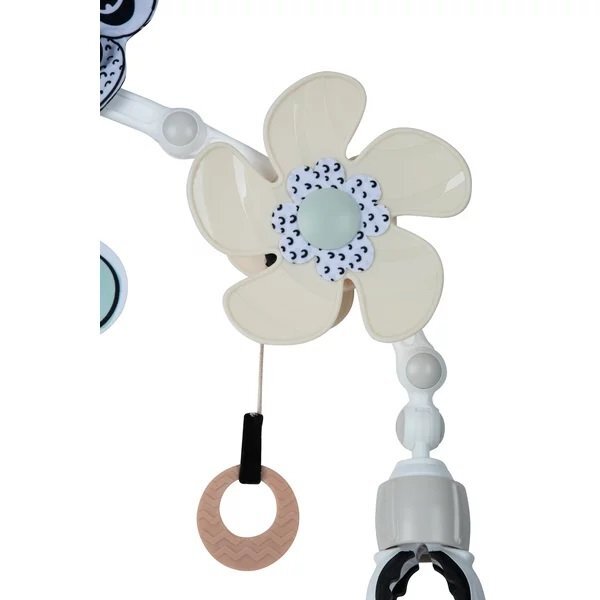 TINY LOVE Jucarie carucior arcada sunny stroll black white decor
