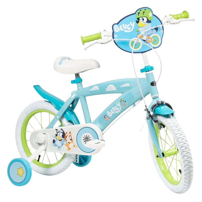 TOIMSA Bicicleta pentru copii Bluey 16 inch inaltime recomandata 105-120 cm