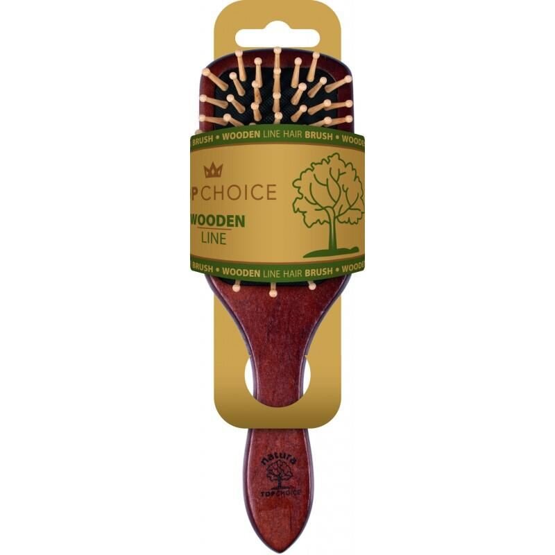 Top Choice Perie pentru par Wood Line 62223