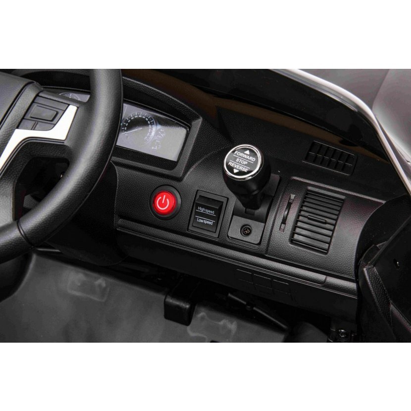 Toyota Masinuta electrica pentru copii Landcruiser Red cu roti EVA scaun din piele deschidere usi scaun piele si telecomanda