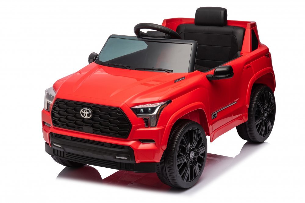 Toyota Masinuta electrica pentru copii Sequoia Red 50W cu telecomanda 2.4G si licenta Suspensii pornire la buton deschidere usi Slow start si lumini