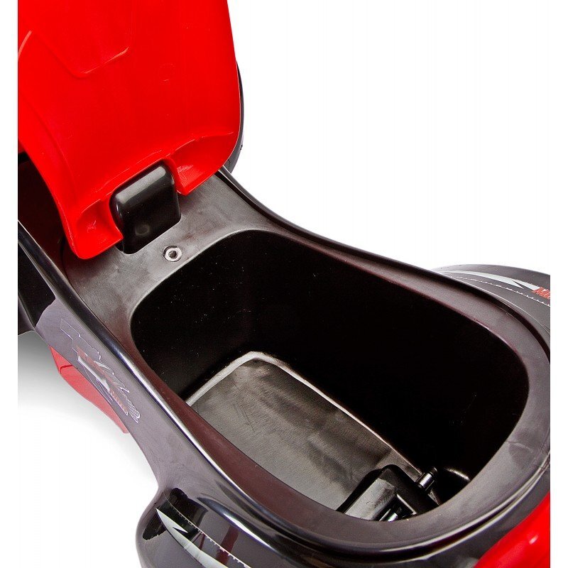 Toyz by Caretero Atv pentru copii fara pedale Toyz Mini Raptor Red cu melodii lumini si spatiu de depozitare sub scaun Inaltime scaun 24 cm de la 18 luni pana la greutatea maxima de 25 kg