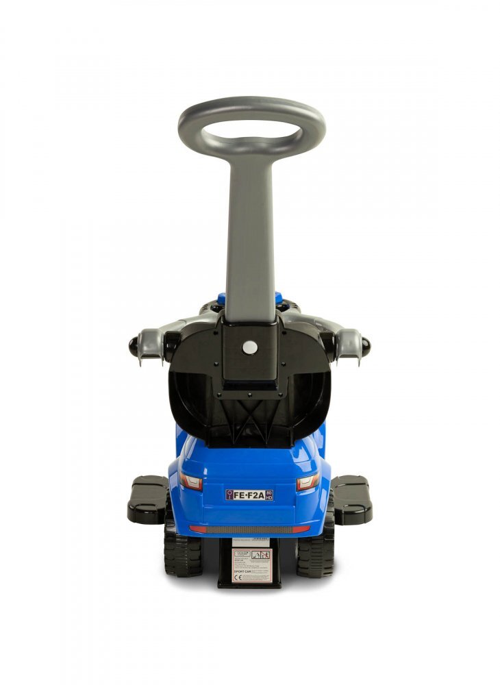 Toyz by Caretero Masinuta Ride On fara pedale 3in1 Toyz Sport Car Blue cu maner parentalbara de protectie detasabilavolan cu sunete si luminiSsatiu de depozitaresistem antirasturnareSpatar inaltsuport picioarerecomandata de la 12 luni