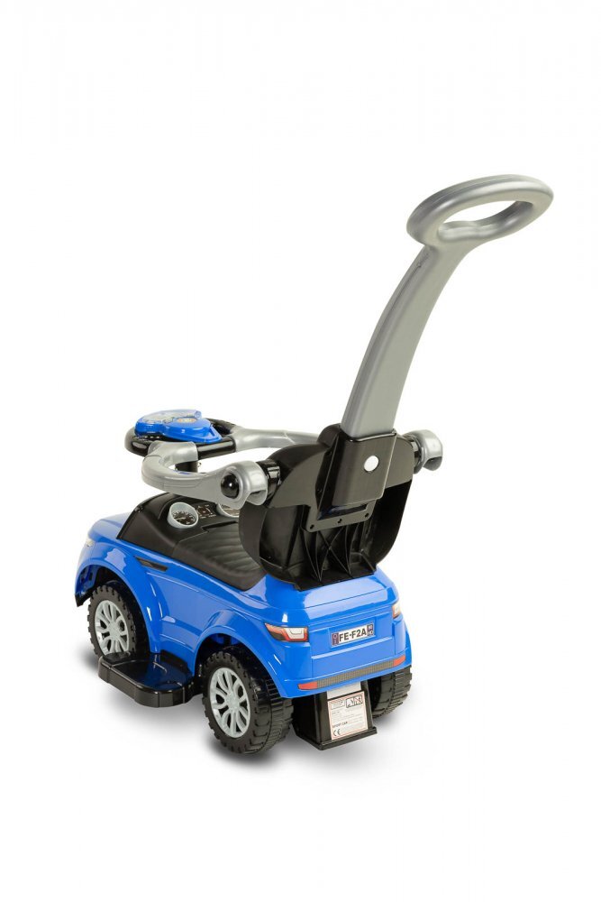 Toyz by Caretero Masinuta Ride On fara pedale 3in1 Toyz Sport Car Blue cu maner parentalbara de protectie detasabilavolan cu sunete si luminiSsatiu de depozitaresistem antirasturnareSpatar inaltsuport picioarerecomandata de la 12 luni
