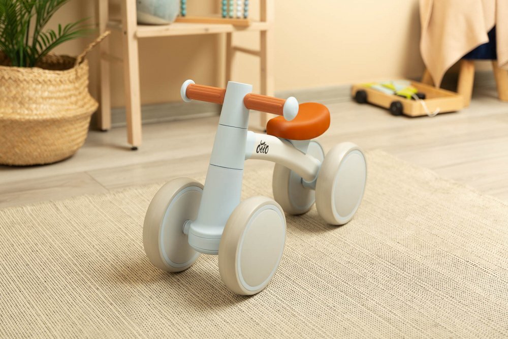 Toyz by Caretero Ride-On de echilibru pentru copii Toyz Otto Bluerecomandata intre 1-3 animanere ergonomicecadru metalic stabil si roti EVA