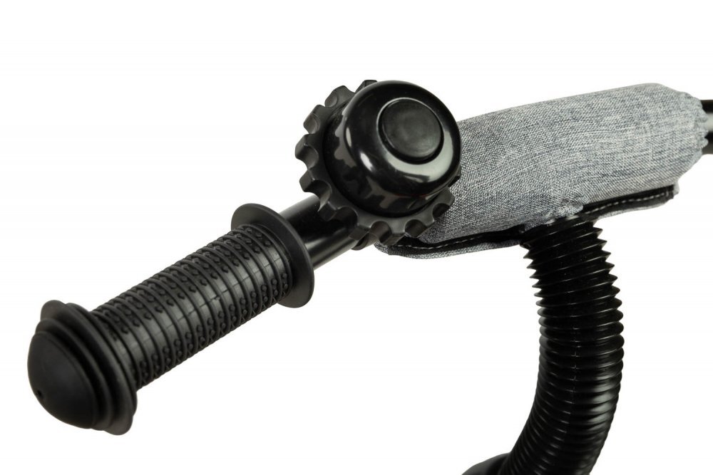 Toyz by Caretero Tricicleta multifunctionala pentru copii Toyz Buzz Grey varsta 18luni+ greutate maxim admisa 25 kg suport picioare sonerie functie roata libera
