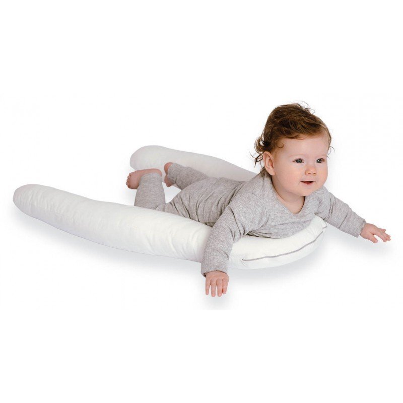Traeumeland Perna pentru bebelusi Cuddly Nest Anthracite With White Stars
