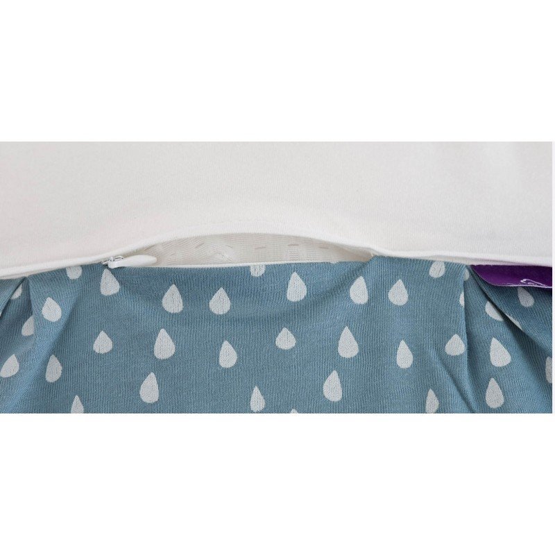 Traeumeland Sac de dormit Drops Ocean Blue 8086 cm
