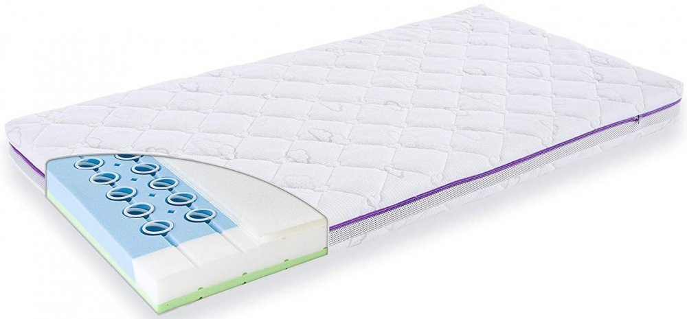 Traeumeland Saltea pentru patut Whirlwind 120 x 60 x 11 cm