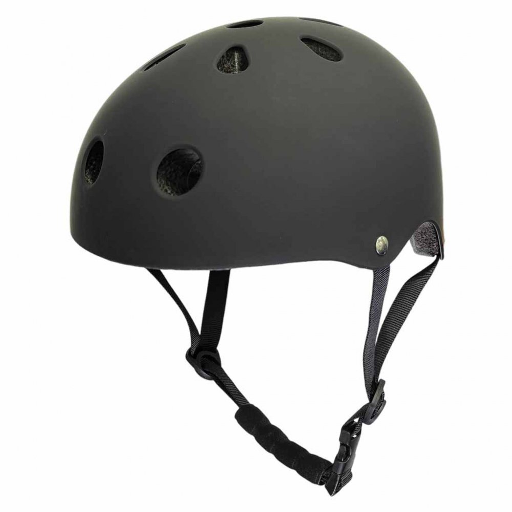 Trike Fix Casca de bicicleta pentru copii marime M (55-58 cm) lumina LED integrata si 11 orificii de ventilaie Black