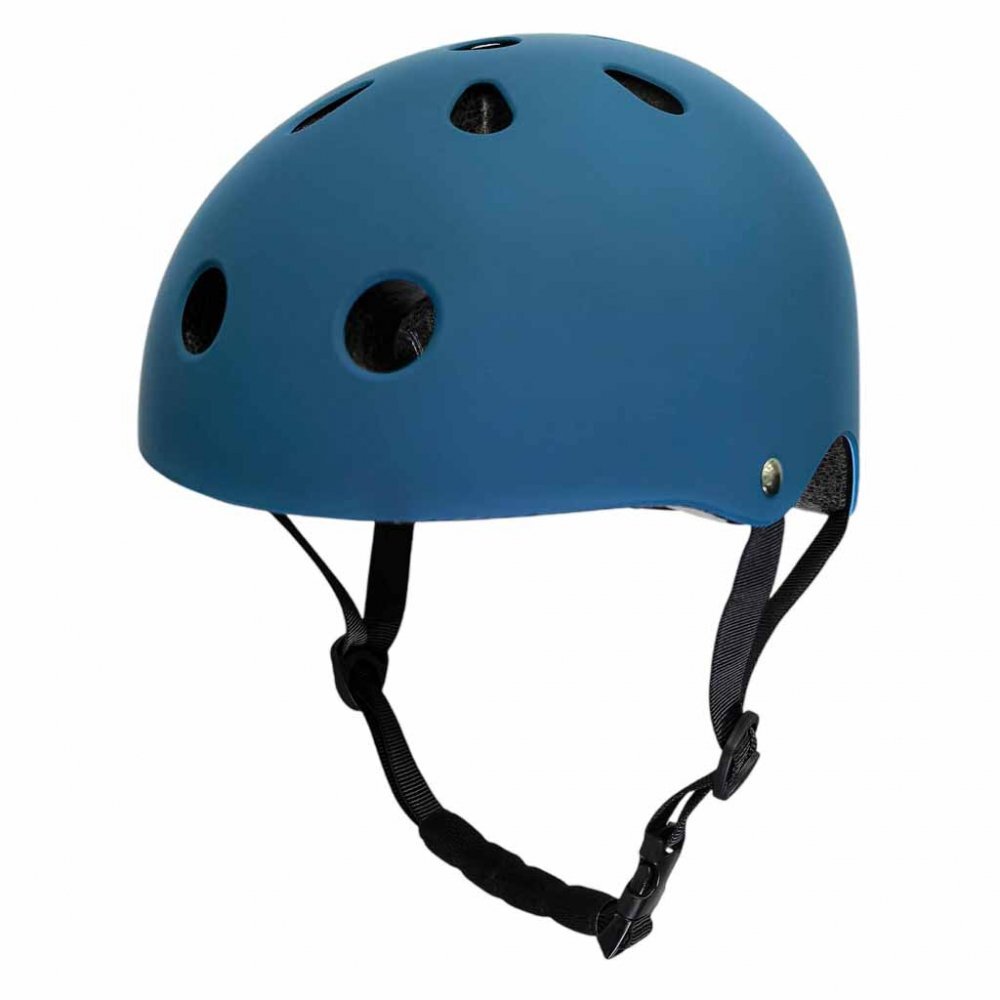 Trike Fix Casca de bicicleta pentru copii marime M (55-58 cm) lumina LED integrata si 11 orificii de ventilaie Blue