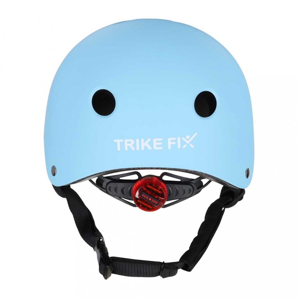 Trike Fix Casca de bicicleta pentru copii marime M (55-58 cm) lumina LED integrata si 11 orificii de ventilaie Light Blue