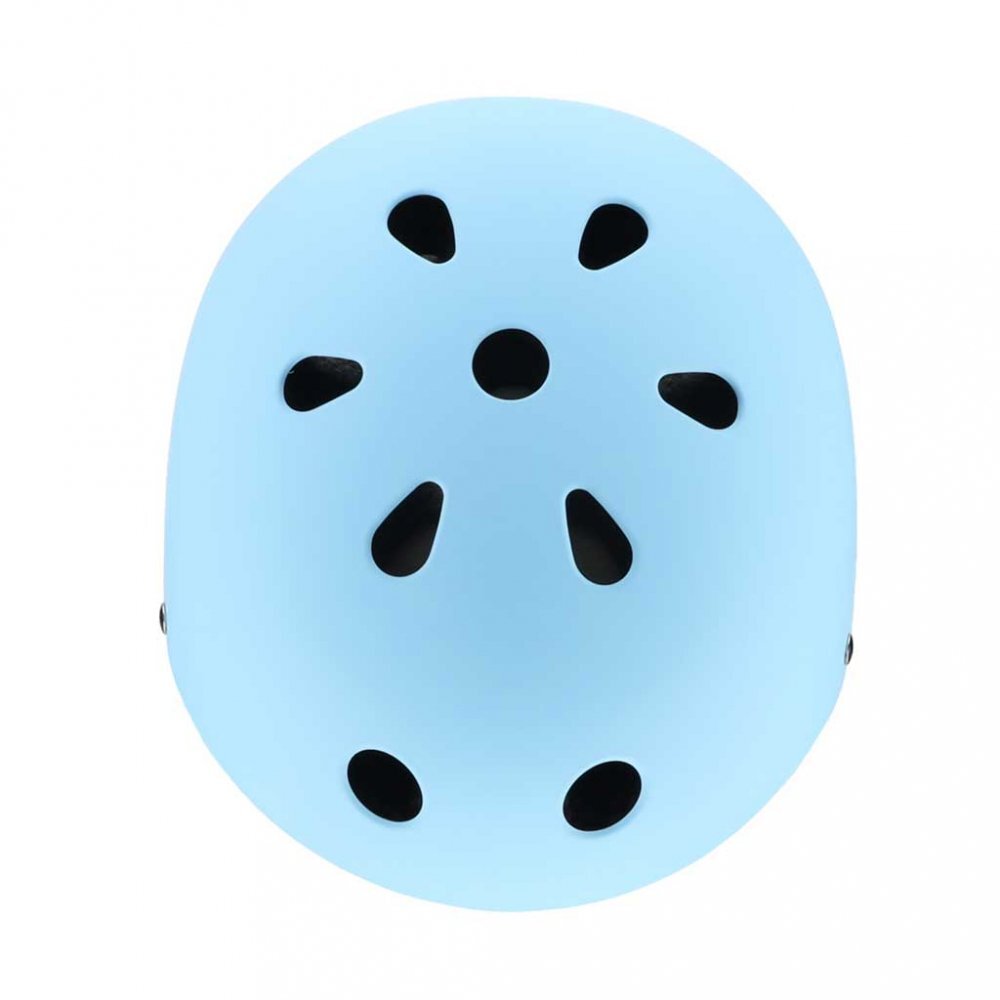 Trike Fix Casca de bicicleta pentru copii marime M (55-58 cm) lumina LED integrata si 11 orificii de ventilaie Light Blue