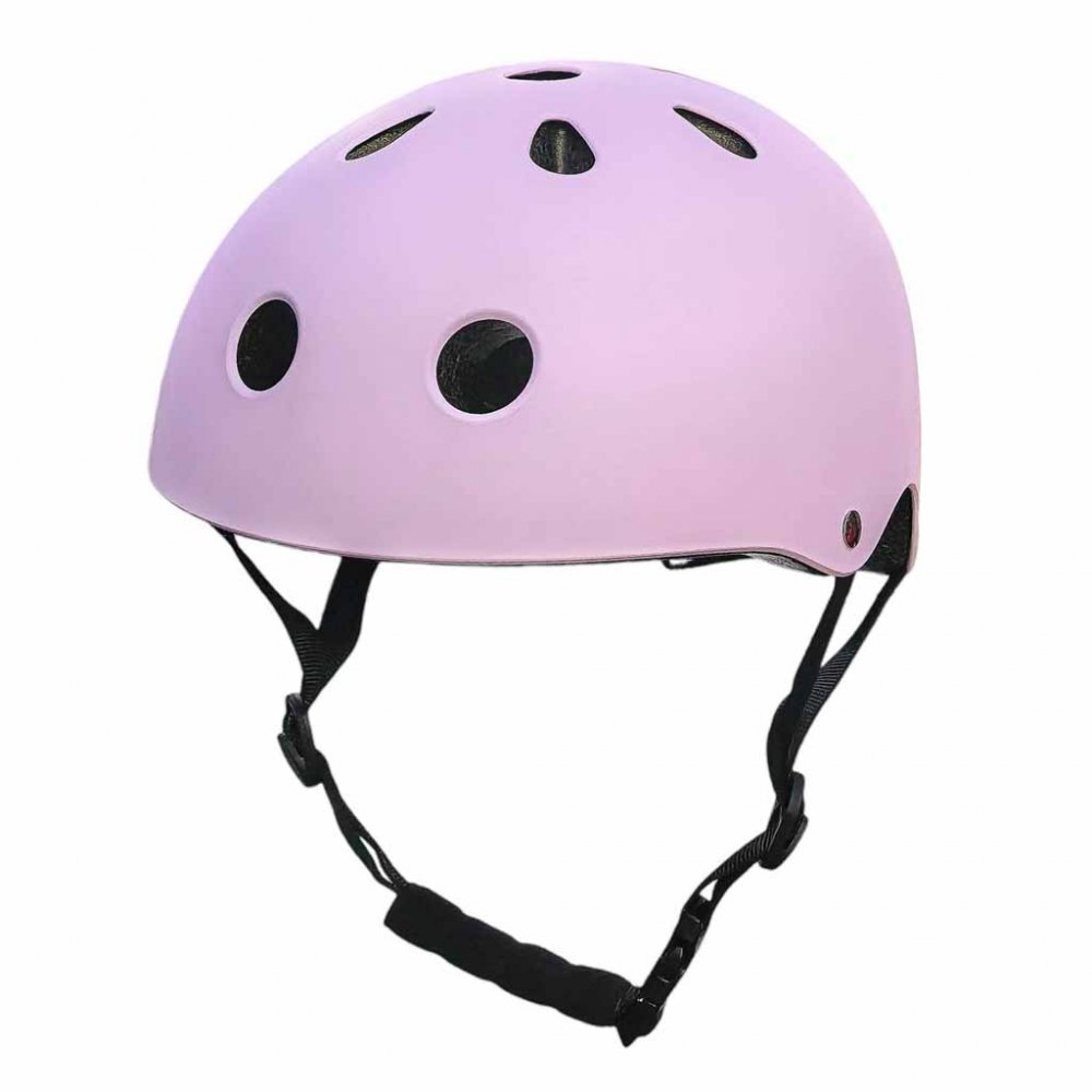 Trike Fix Casca de bicicleta pentru copii marime M (55-58 cm) lumina LED integrata si 11 orificii de ventilaie Violet