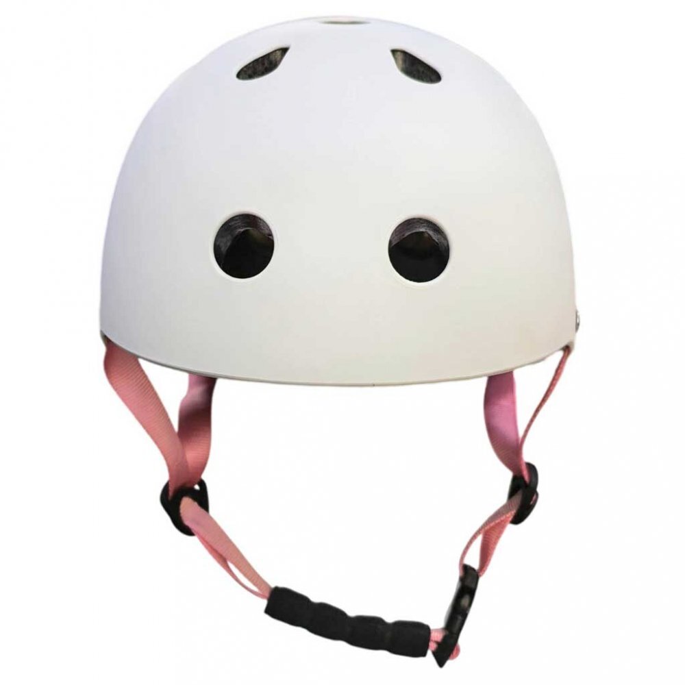 Trike Fix Casca de protectie pentru copii FIX S White S 48-54 cm reglabila cu lumina LED sistem de prindere 11 orificii de ventilatie
