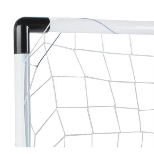 Trizand Poarta fotbal pentru copii pliabila usor de montat cu minge pompa si carlige de fixare incluse dimensiune 120 x 40 x 80 cm