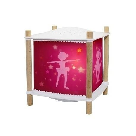TROUSSELIER Veioza muzicala cu proiectie de stele Balerina roz