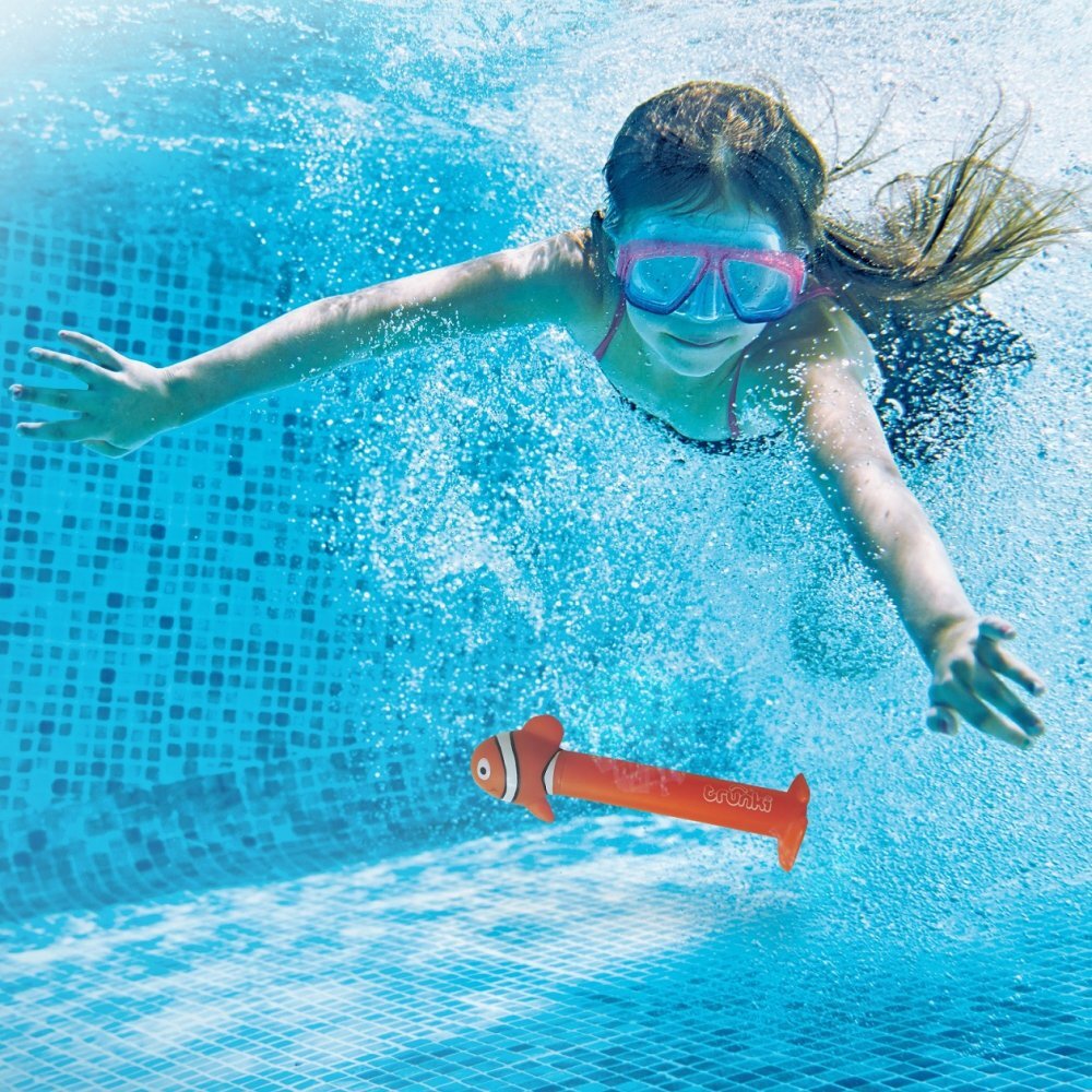 Trunki Set 2 bete colorate Dive Sticks pentru inot