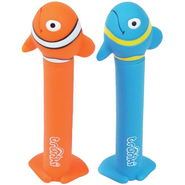 Trunki Set 2 bete colorate Dive Sticks pentru inot