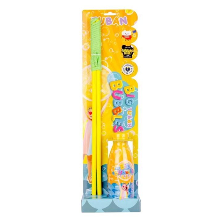 Tuban Set baloane de sapun bagheta + solutie 400 ml