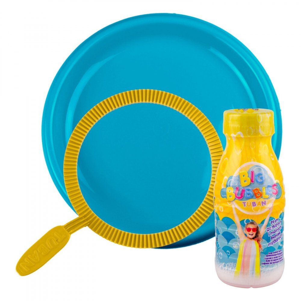 Tuban Set baloane de sapun in plasa accesorii + solutie 250ml