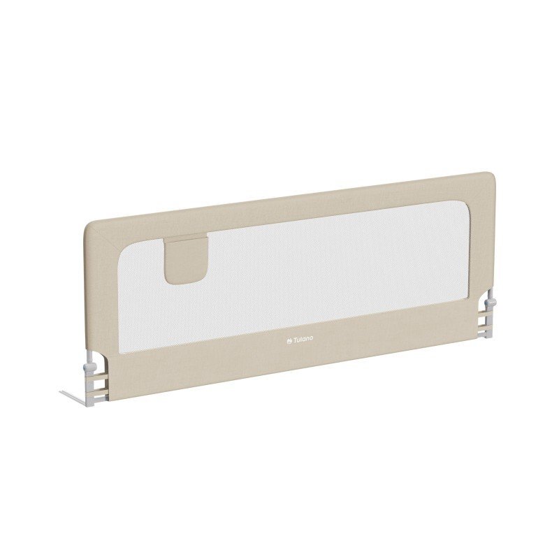 Tulano Bariera de protectie pentru copii Cover 30 Beige 200 cm cu inaltime reglabila 67-83 cmrabatabilahusa respirabilabuzunar accesorii integratcompatibila cu saltele cu grosime 10-28 cm