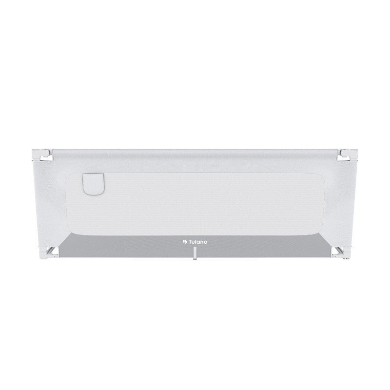 Tulano Bariera de protectie pentru copii Cover 40 WhiteGrey 200x70 cm cu structura ultra-reglabilahusa respirabilabuzunar accesorii integratcompatibila cu saltele cu grosime 10-28 cm