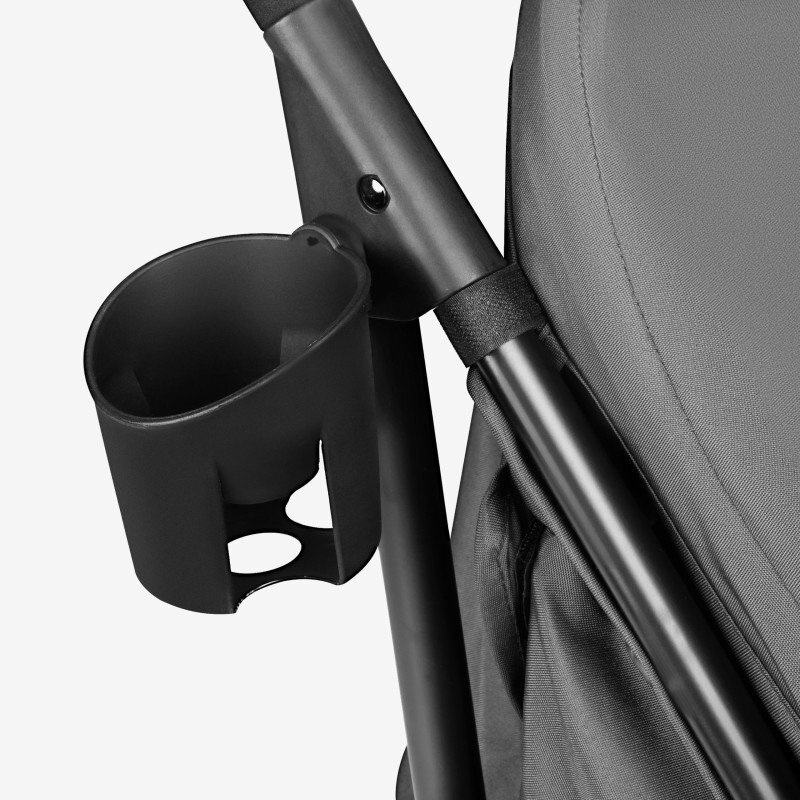 Tulano Carucior sport compact Davos 35 GreyBlack roti din PU cu suspensiicapotina XXL cu fereastrainclude husa picioareplasa insectesuport pahar6luni-4 ani sau maxim 22kg