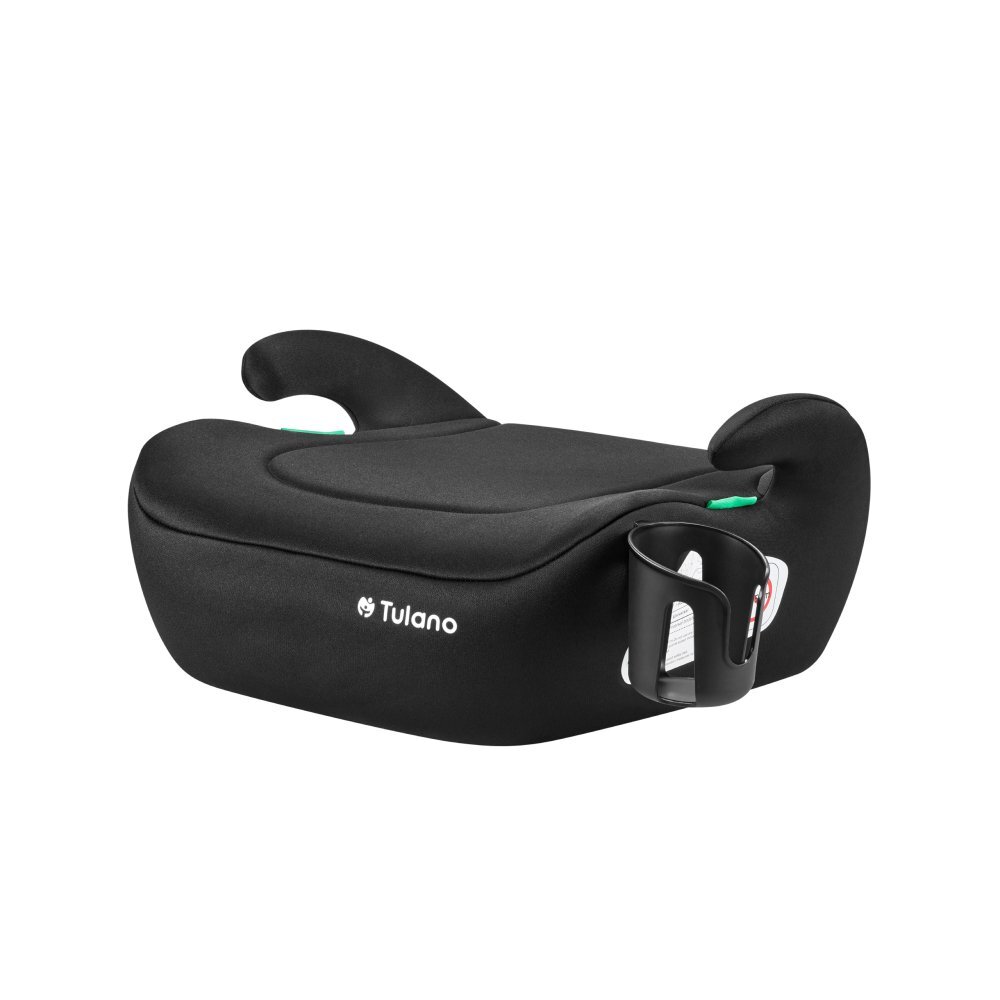 Tulano Inaltator auto pentru copii Cabby 20 Black 125-150 cm cu suport paharsticla husa detasabila ultra softstandard R129