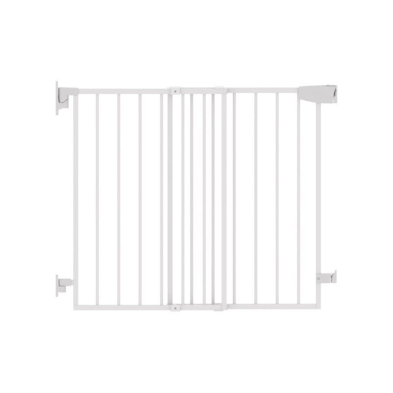 Tulano Poarta de siguranta metalica Guardian 1.0 White cu latime reglabila 70-104 cmdeschidere in ambele directiisistem de blocare inteligent unghi 90 grade