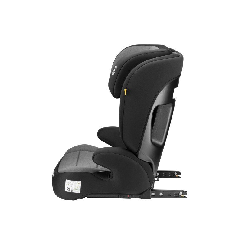 Tulano Scaun auto copii cu isofix 2in1 I-Size Joy 45 Grey 100-150 cm cu spatar detasabilcertificat ECE R129tetiera reglabila 14 pozitii sistem protectie impact lateral SIP2 parasolare auto incluse
