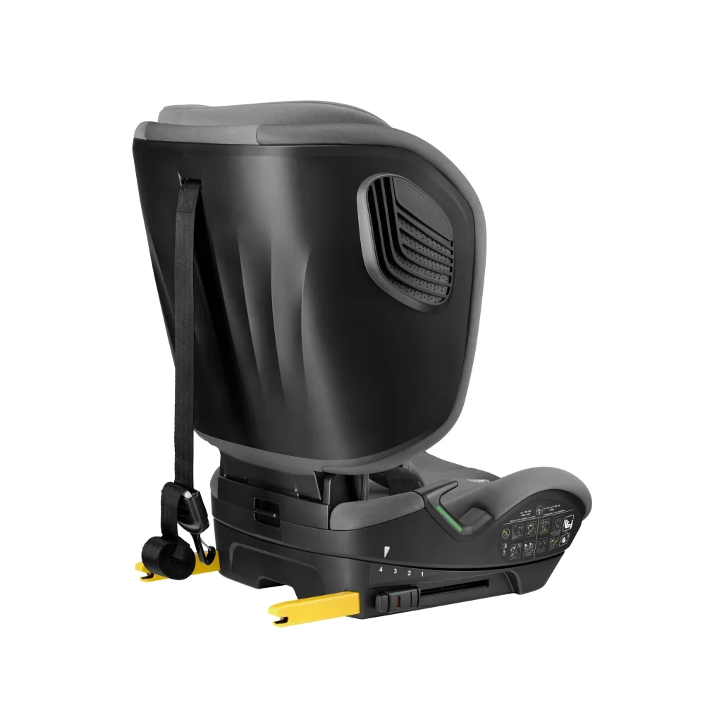 Tulano Scaun auto copii cu isofix Zooma 55 GreyPink i-Size 76-150 cmSIP GuardFixstructura pliabila compatibila aviontetiera cu spuma de memorie si inaltime reglabila4 pozitii inclinare spatargeanta inclusa