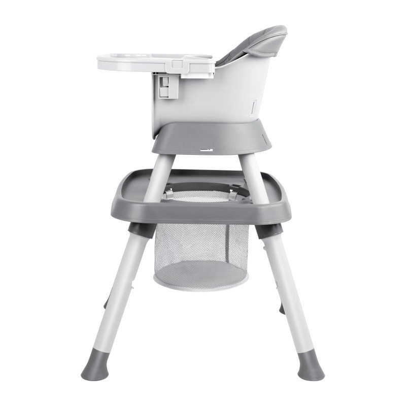 Tulano Scaun de masa transformabil 9in1 pentru copii Morsel 50 Grey multifunctionalmasuta cu placa lego