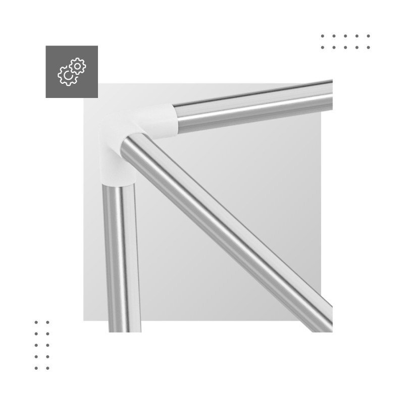 Tulano Tarc de joaca copii Cozy 20 Grey 130x130x65cmutilizare interiorexterior cadru metalic usa cu fermoar husa din plasa respirabila colturi rotunjite ventuze anti-alunecare geanta transport inclusa