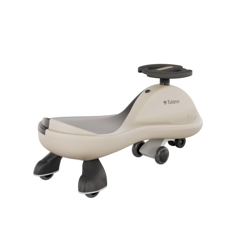 Tulano Vehicul copii Plasmacar gravitational Focus 35 Beige roti luminoase din cauciucscaun ergonomic si spatios greutate maxima admisa 100 kg