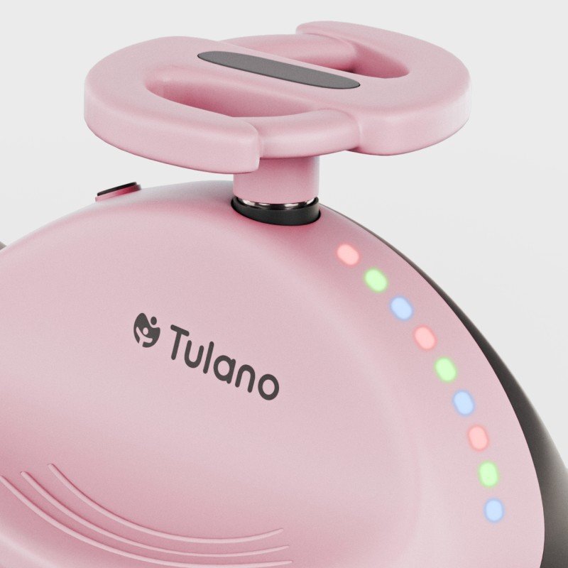 Tulano Vehicul copii Plasmacar gravitational Focus 35 Pink roti luminoase din cauciucscaun ergonomic si spatios greutate maxima admisa 100 kg