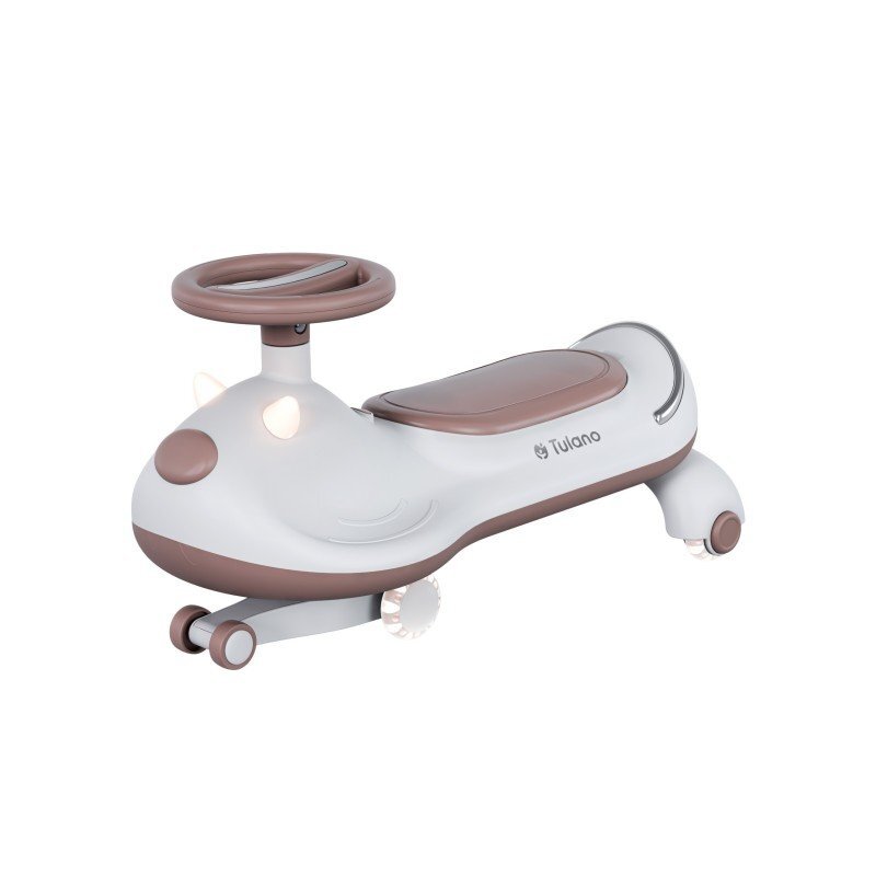 Tulano Vehicul copii Plasmacar gravitational Focus 45 Grey cu portbagajroti luminoaseclaxon cu luminapanou muzicalsezut confortabilgreutate admisa 100 kg