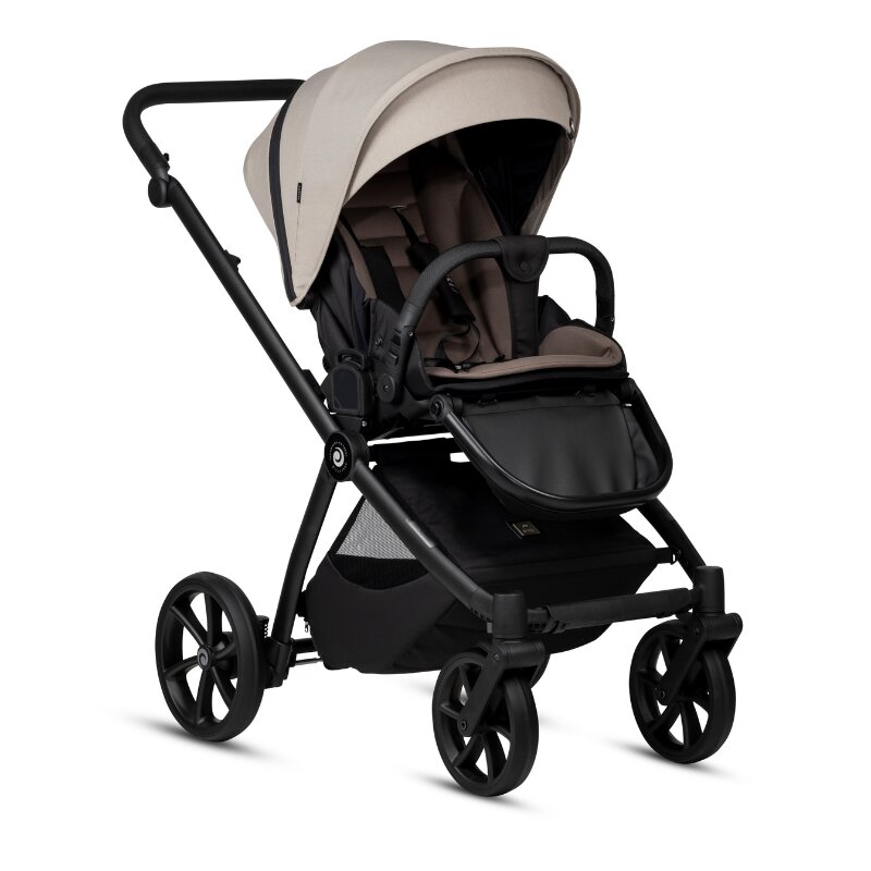 Tutis Carucior 2 in 1 Mio 3+ Moon Rock 611 din piele sezut reversibil amortizoare duble maner reglabil accesorii incluse