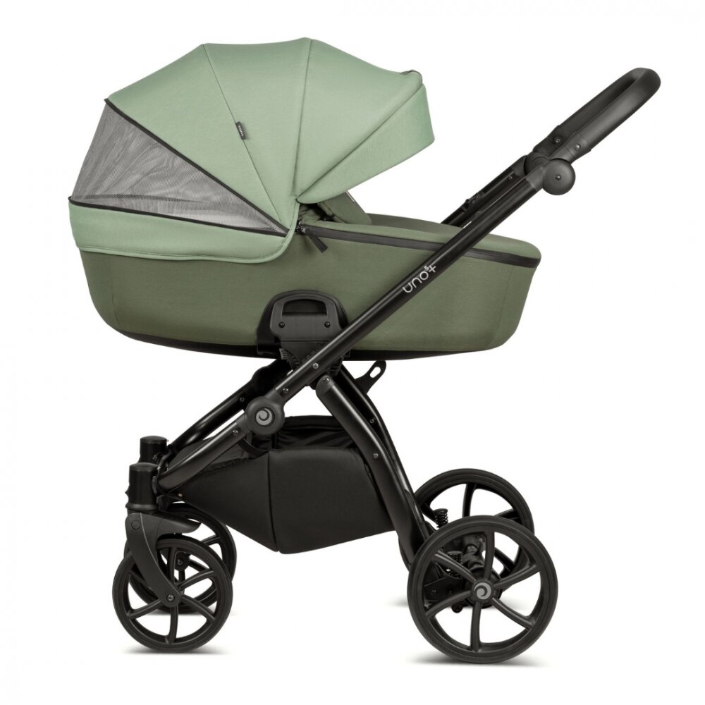 Tutis Carucior 2 in 1 Uno 5+ Matcha 037 sezut reversibil spatar reglabil roti cu blocare bara detasabila accesorii incluse