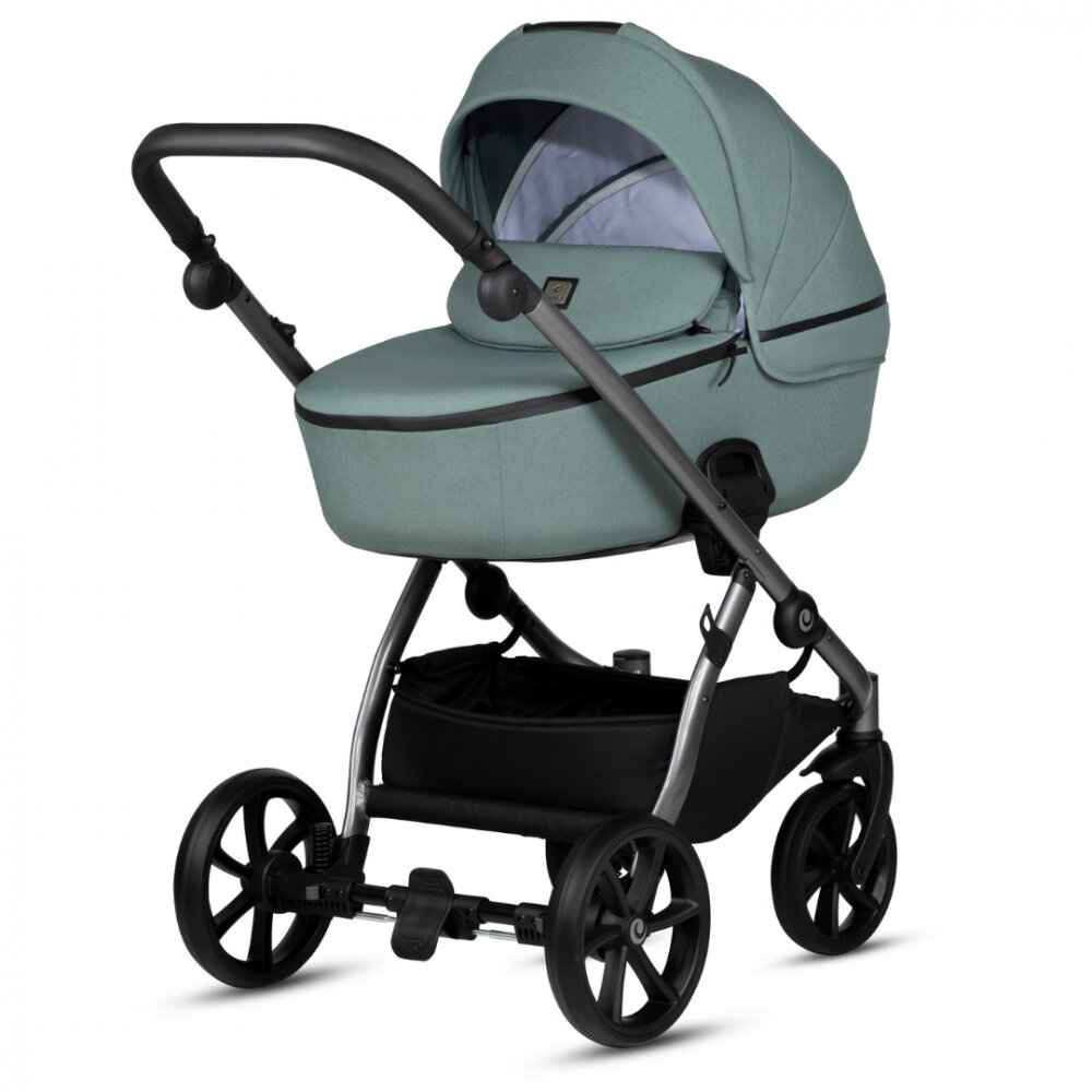 Tutis Carucior 2 in 1 Uno 5+ Menta 143 sezut reversibil spatar reglabil roti cu blocare bara detasabila accesorii incluse