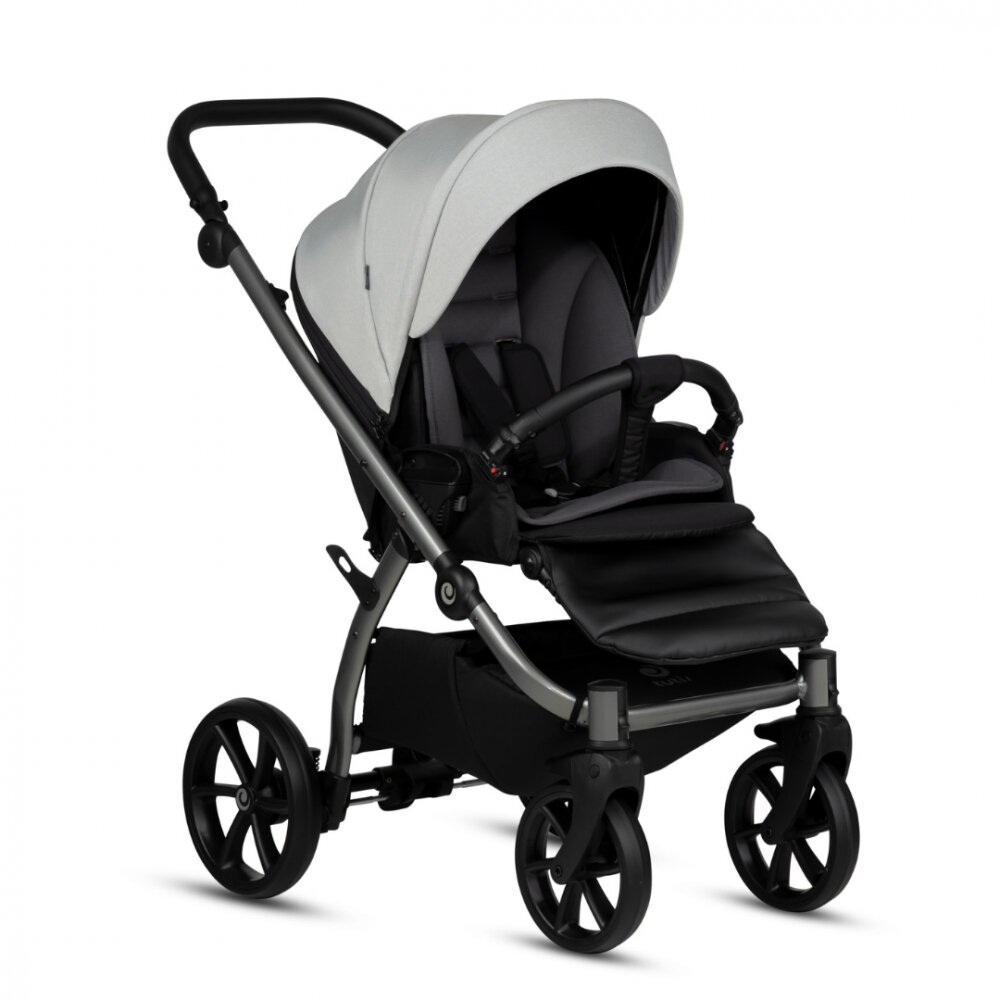 Tutis Carucior 2 in 1 Uno 5+ Risso 142 sezut reversibil spatar reglabil roti cu blocare bara detasabila accesorii incluse