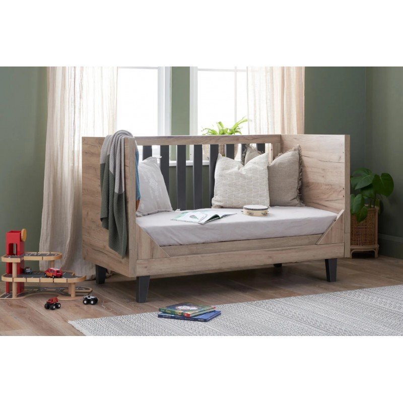 Tutti Bambini Patut evolutiv 3 in 1 Como Oak Slate Grey