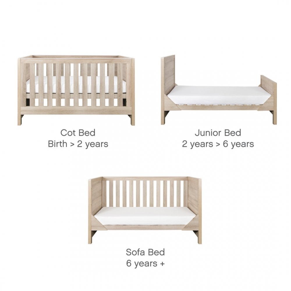Tutti Bambini Patut evolutiv 3 in 1 Modena Oak